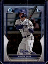 Hunter Haas 2023 Bowman Draft Chrome #BDC-160 Refractor Qty Available