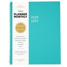 Monthly Planner 2026-2027 - 2026-2027 Monthly Planner, 9 x 11, 24 Months