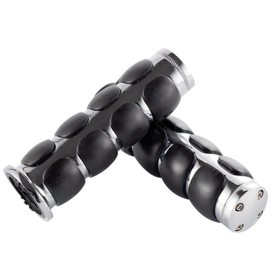 1" Handlbar End Motorcycle Hand Grips For Victory V92SC Big Dog Vintage Prosport - Image 2 of 4