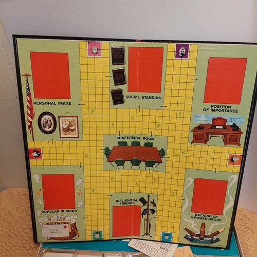 Vintage The Exciting New Game Of The Kennedys Board Game 1962 President - Picture 3 of 10