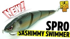 SPRO Sashimmy Swimmer 125 - Choose Color