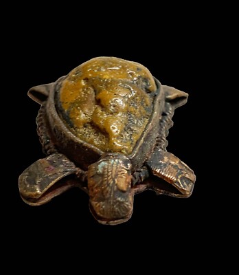 Old Vintage Handmade Egyptian Turtle Ring