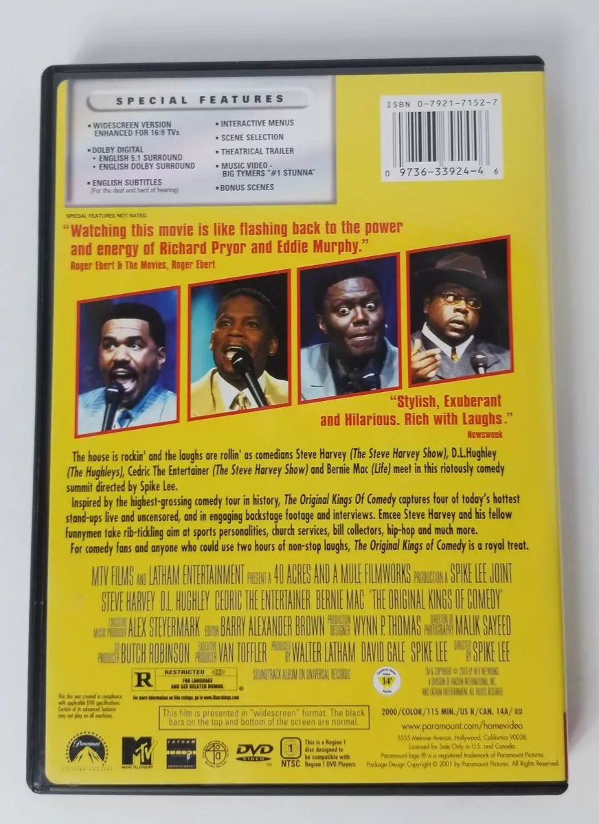 The Original Kings Of Comedy Widescreen (DVD) 