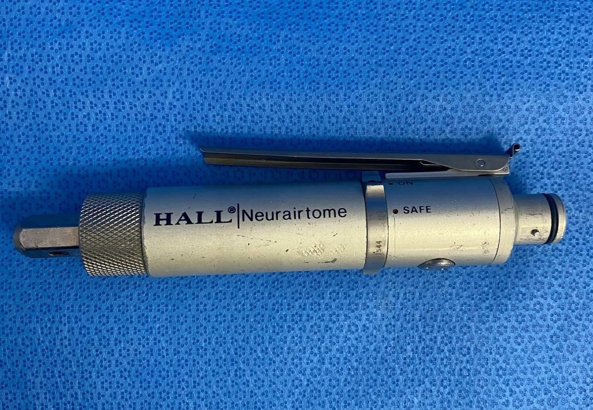 Hall Zimmer 5059-01 Neurairtome Neuro Drill Handpiece Surgical