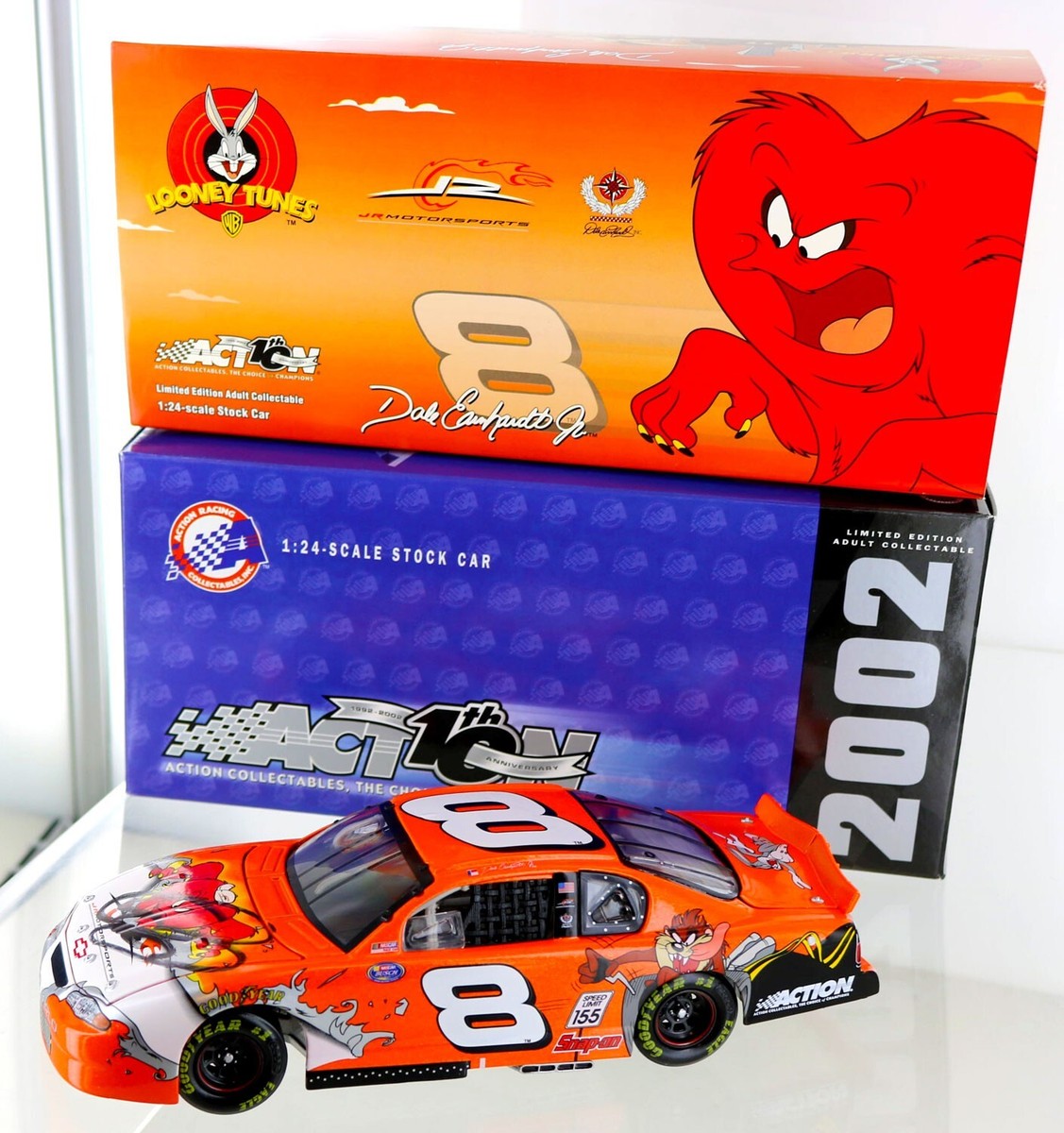 2002 Dale Earnhardt Jr. #8 Looney Tunes Rematch Action Elite 1/24 #5056 Of 6,000
