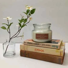 Aquiesse Sandalwood Vanille NEW 10.5 oz Candle