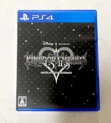 USED Kingdom Hearts HD 1.5 + 2.5 KH Disney Play Station 4 PS 4 Jeu Vidéo Japon - Photo 1/3