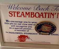 Paddlewheel Steamboatin’ Member’s Pin