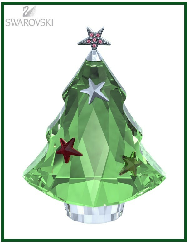 スワロフスキー クリスマスツリー Chrysolite Swarovski Christmas Tree Chrysolite Crystal - 5003401