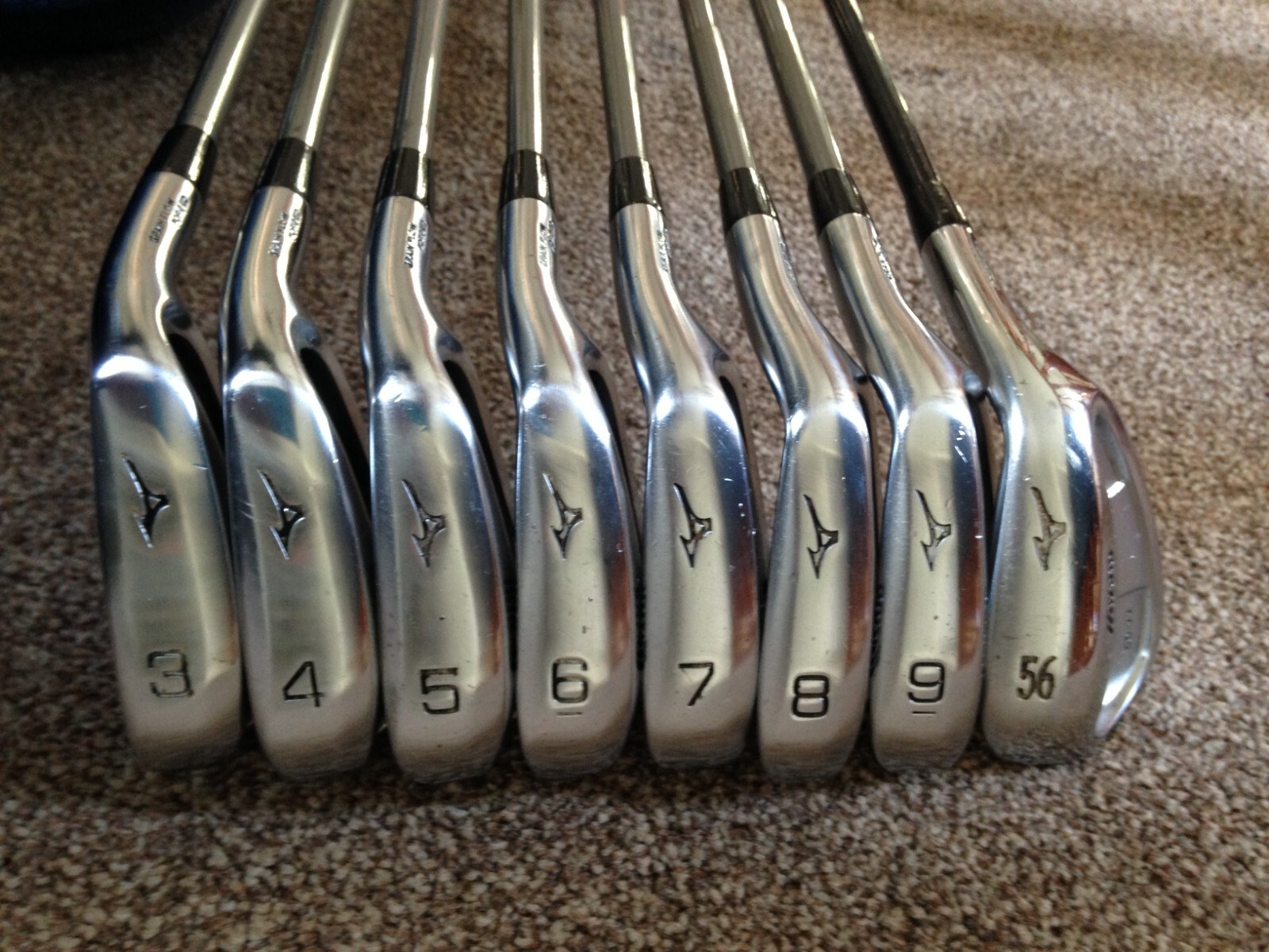 MIZUNO MX 200 IRONS SET, 39 Irons Plus MIZUNO MX Series SW. Regular