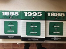 Chevrolet Camaro, Firebird Service Manual Set 1, 2 Plus Update Original.