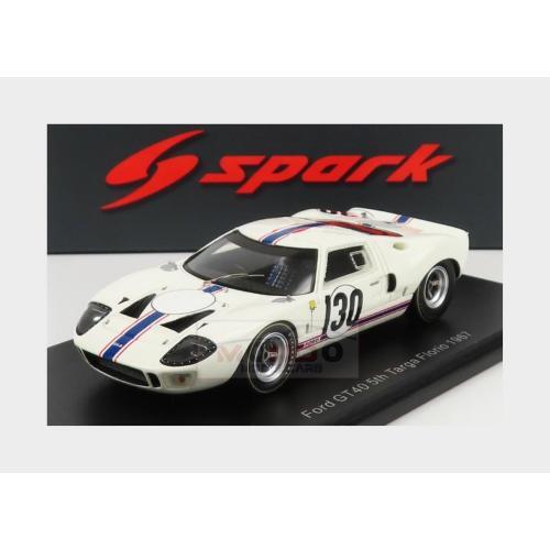 1:43 SPARK Ford Usa Gt40 Mkiv 7.0L V8 #130 Targa Florio 1967