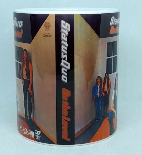 STATUS QUO : 'PILEDRIVER / ON THE LEVEL 2x' 11oz QUALITY MUGS + FREE KEYRING . - Picture 6 of 10