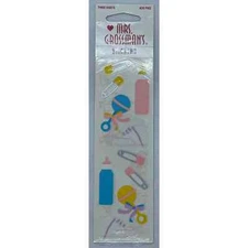 Mrs. Grossman’s New Sealed ‘Baby Gear’ 1991 Stockers NOS Sealed Package Vintage