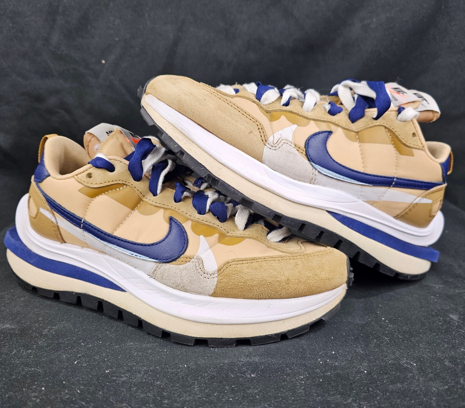 SACAI X NIKE Nike VaporWaffle x Sacai Sesame Blue Void da uomo taglia 5 5 US DD1875 200 USATE