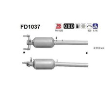AS FD1037 Ruß-/Partikelfilter Abgasanlage für Mercedes-Benz W639