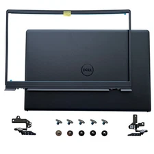 For Dell Inspiron 15 3511 3510 3515 3520 Laptop Case LCD Back Cover Bezel Hinges