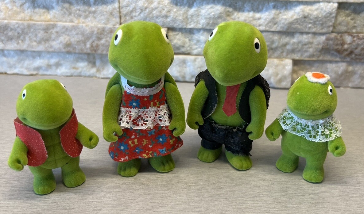 Sylvanian Calico Critters Turtle Family Sylvanian Families Calico