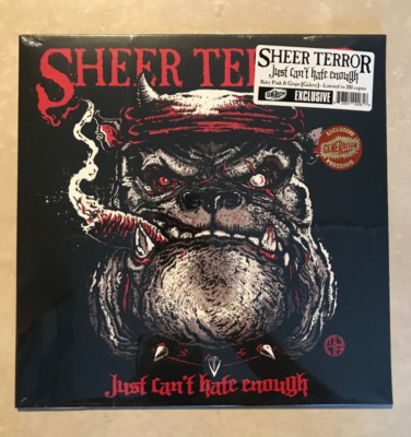 Sheer Terror Just Can't Hate Enough Lp Pink Grape Vinyl NYHC Agnostic Front KBD