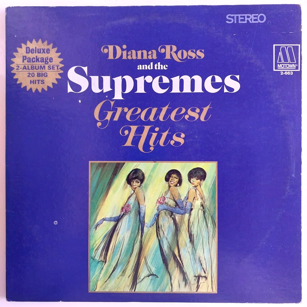 Diana Ross and The Supremes Greatest Hits 1967 2xLP VG+ Vinyl Album
