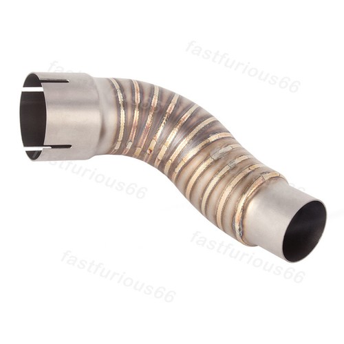 For Indian FTR1200 S 2018-2020 Replace Catalyst Steel Tube Exhaust Tips Mid Pipe - Picture 5 of 7