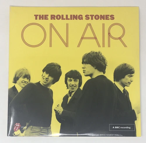 ROLLING STONES “On Air” SEALED Promo Yellow Colored Vinyl Record Album LP CZECH