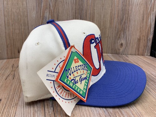 VINTAGE Chicago Cubs Hat Cap Snap Back The Game 90s New With Tags NWT - Picture 3 of 8