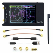 Tiny Antenna Analyzer USB 4'' LCD Touch Screen w/1950mAh Battery 50KHz-1.5GHz