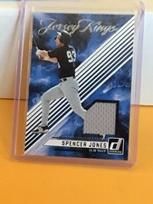 2024 Donruss Baseball Jersey Kings Spencer Jones #JK-SJ Nice Yankees