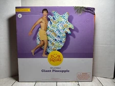 Giant Purple Pineapple Pool Swim Inflatable Float 6 Foot Length Sun Squad