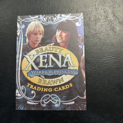 Jb9d Xena The Warrior Princess Beauty Brawn #70 Bonus Checklist Gabrielle
