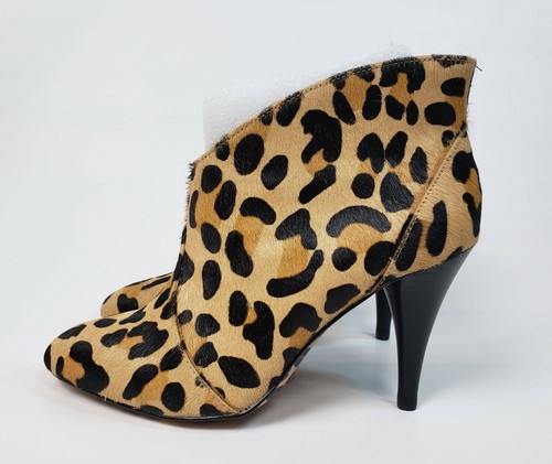 Gianni Bini Calf Hair Leopard Print 