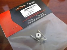 NEW Genuine Fender Vintage Style Strap Buttons, NICKEL, 099-4915-000