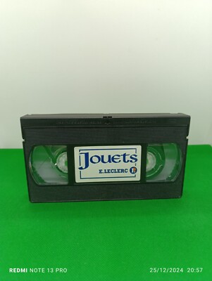 VHS Jouet Leclerc Noël Vintage Années 90 Promo Rare
