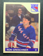 1985-86 O-Pee-Chee #182 Ron Greschner Rangers