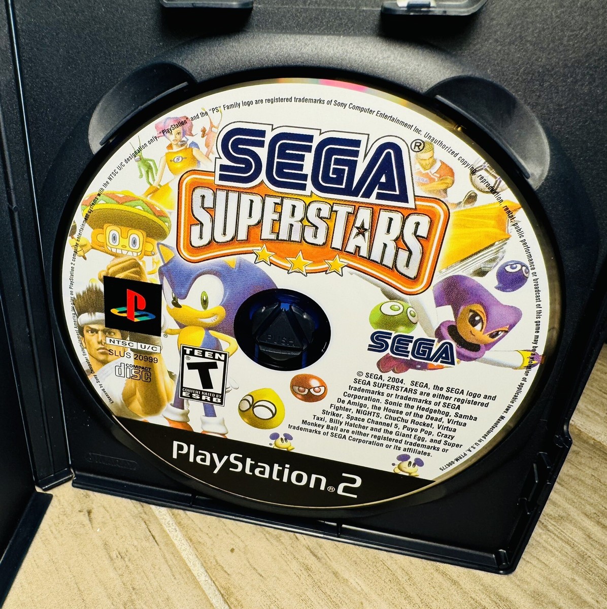 Jeu Nintendo DS Sega superstars tennis sans notice