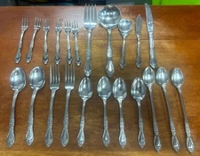 Northland Stainless Japan Flatware 22 Partial Set