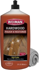 Wood Floor Polish and Restorer 32 Oz Bundle - High-Traffic Hardwood Floor, Natur