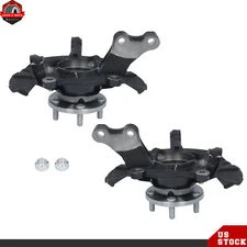 For Toyota Corolla 2003-2008 Pair Front Wheel Bearing Hub Steering Knuckle Assy
