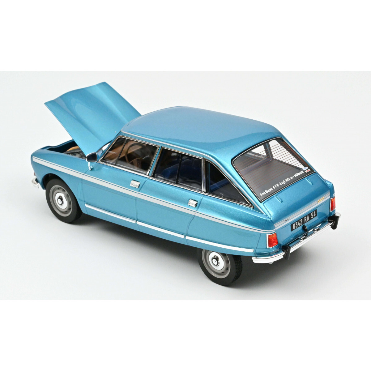CITROËN Ami Super 1974 Blanc - 1:18 NOREV 181679 - Hexos miniatures