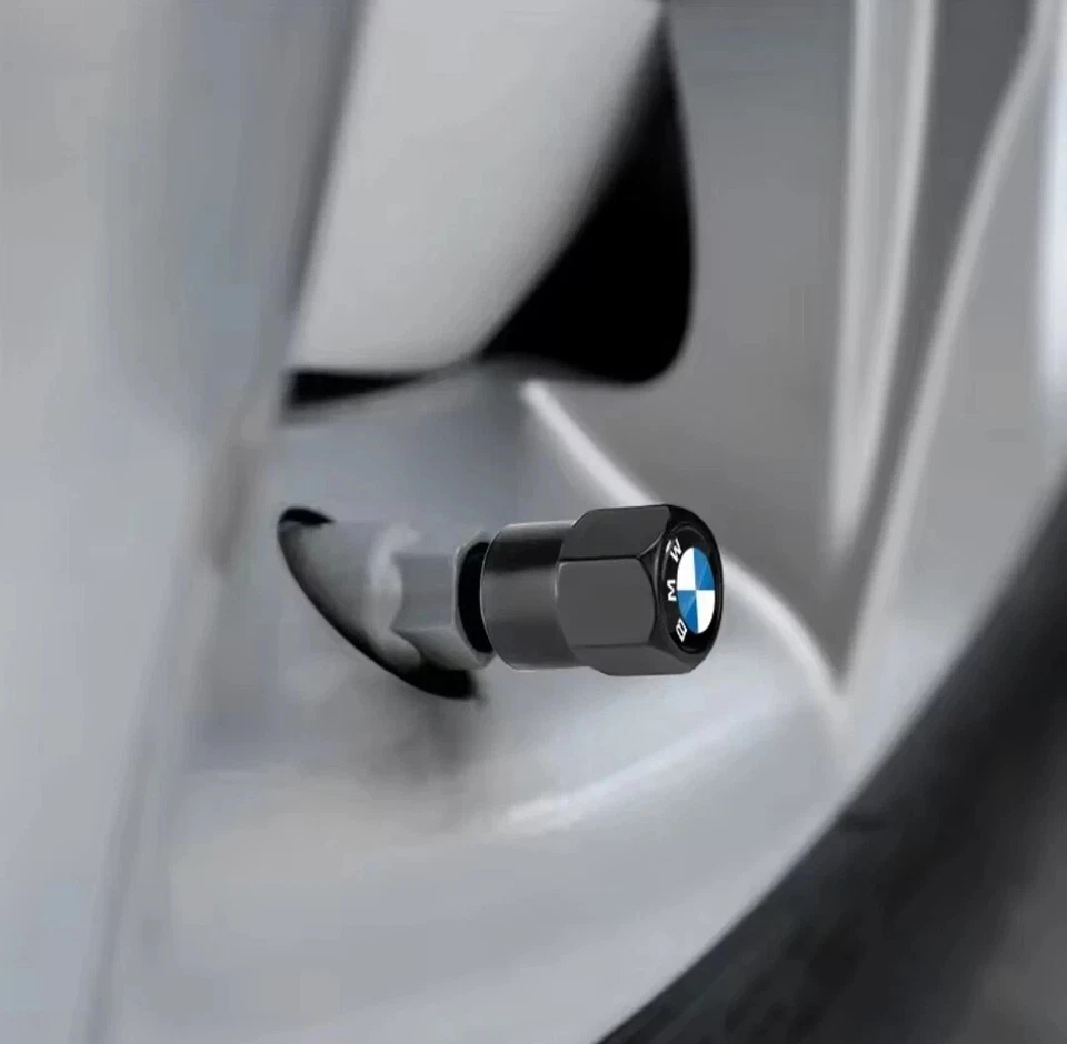 Juego de 4 tapas de vástago de válvula de neumático BMW para todas las series Foto 3 de 4