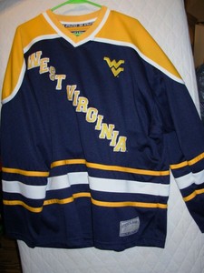wvu hockey jersey
