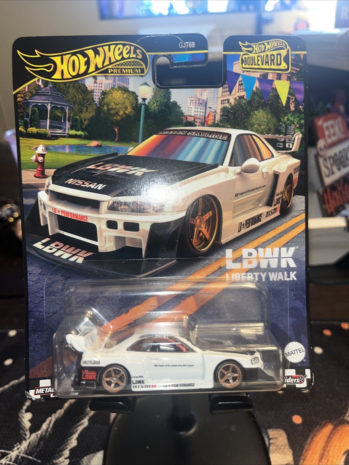 HOT WHEELS 2024 PREMIUM BOULEVARD LBER34 SUPER SILHOUETTE NISSAN