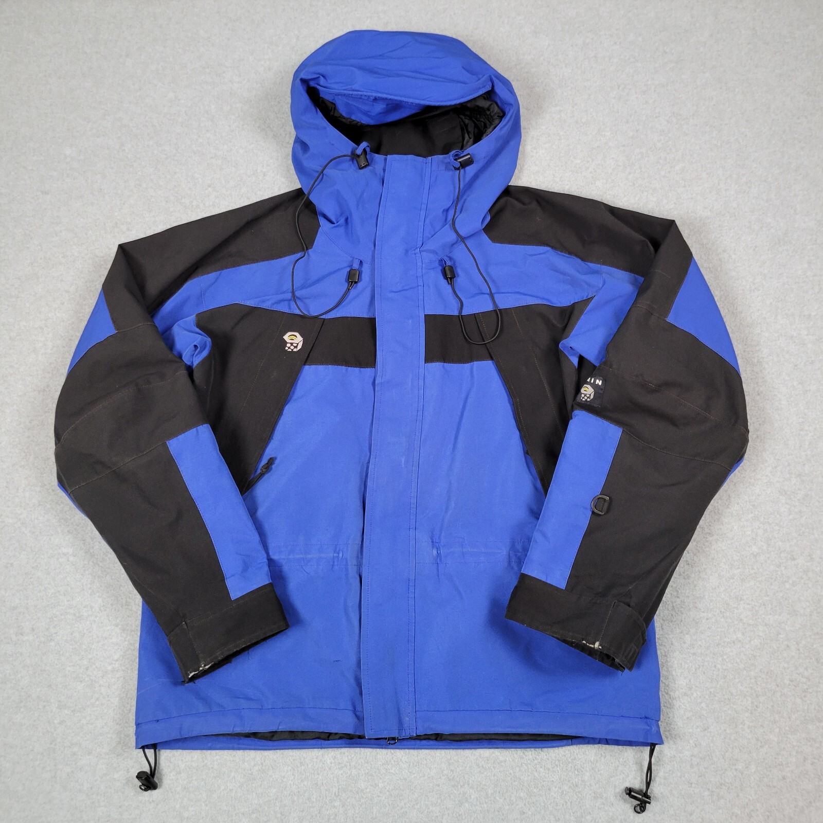 Chaqueta Mountain Hardwear Para Hombre Grande Azul Con Capucha Nieve Esquí Impermeable A Prueba de Viento
