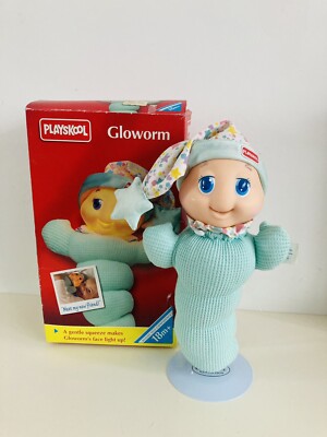 Playskool Glo Worm Gloworm OVP Anleitung Vintage funktionstüchtig Original Hasbro