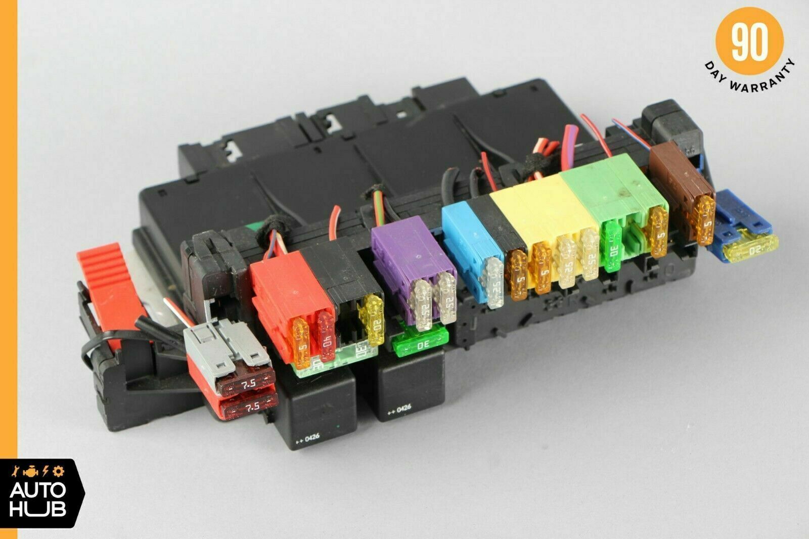03-12 Mercedes R230 SL500 SL550 SL55 AMG Rear SAM Fuse Box Relay Module OEM