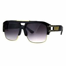 Men's Designer Fashion Sunglasses Celebrity Style Square Frame UV400