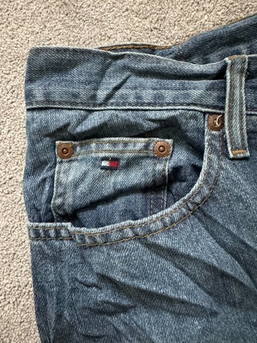 Jeans vintage Tommy Hilifiger 34W 34L - Foto 5 di 8