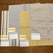4 Fabric Samples Upholstery Craft Art Pillow Fashion Designer Tapestry