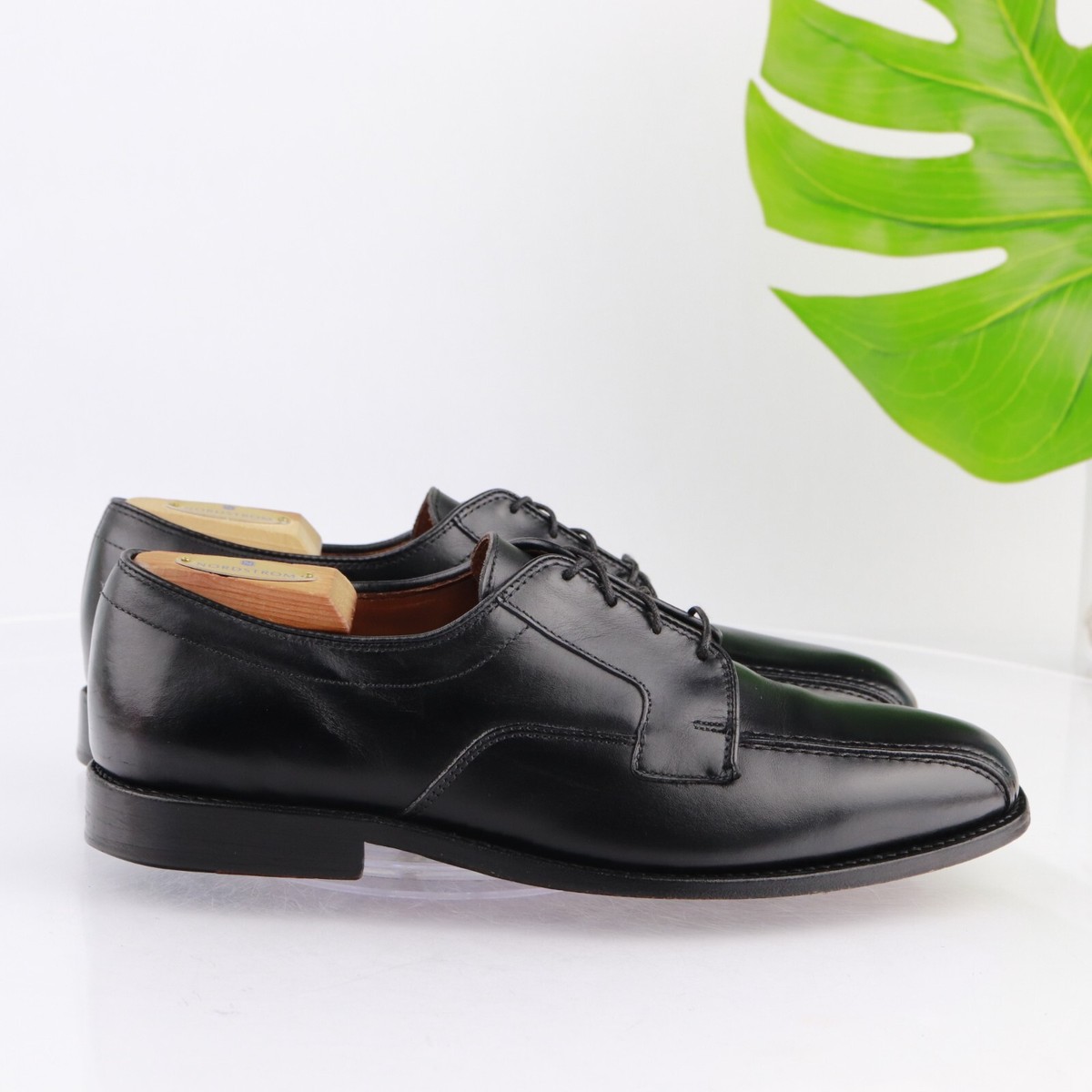 Allen Edmonds Black Sagamore Dress Shoe - Size 8D Allen Edmonds Sagamore Derby Mens Size 13B Dress Shoes Black  main image 3